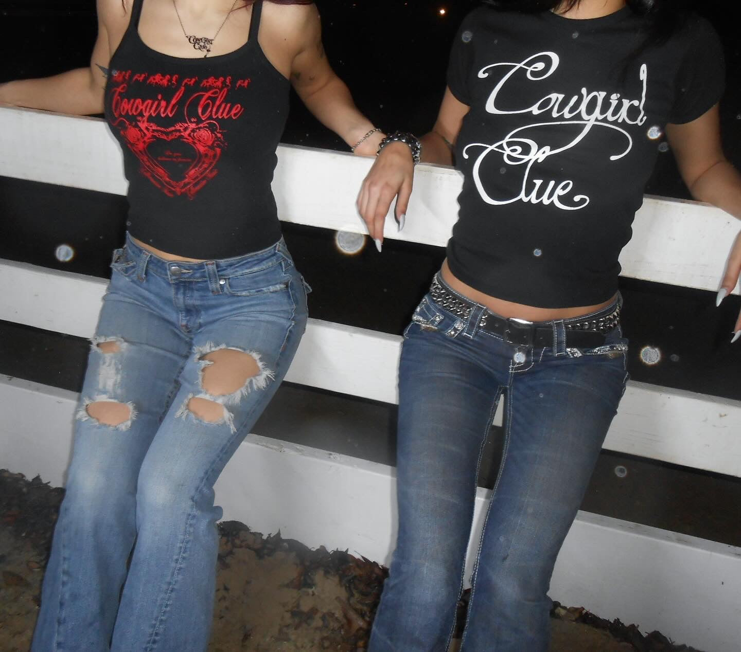 Cowgirl Clue Classic Heart Logo Tank