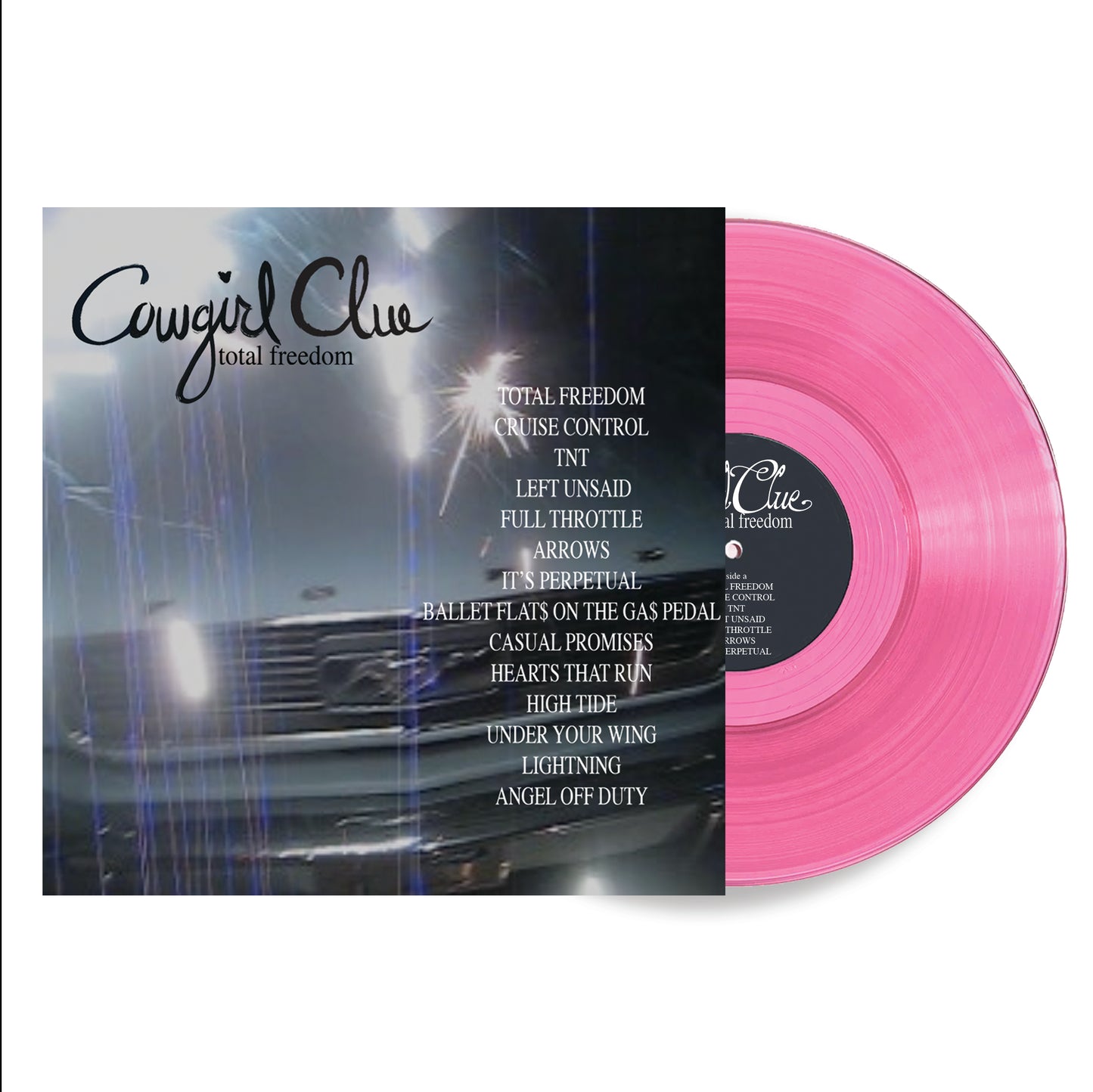 Total Freedom - 12" Clear Pink Vinyl
