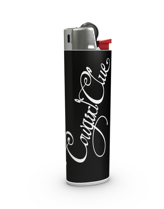 Cowgirl Clue Cursive Lighter in Black